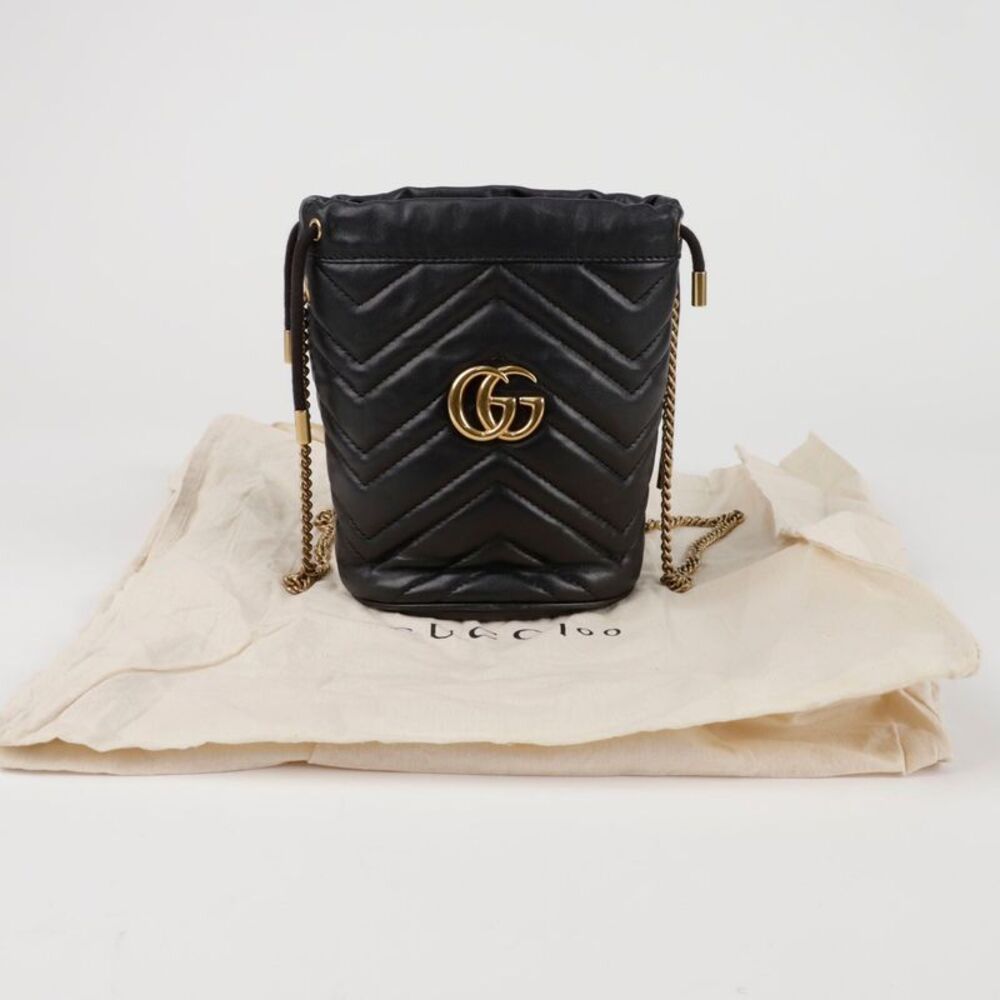 Gg Marmont Bucket Mini Shoulder Crossbody Bag